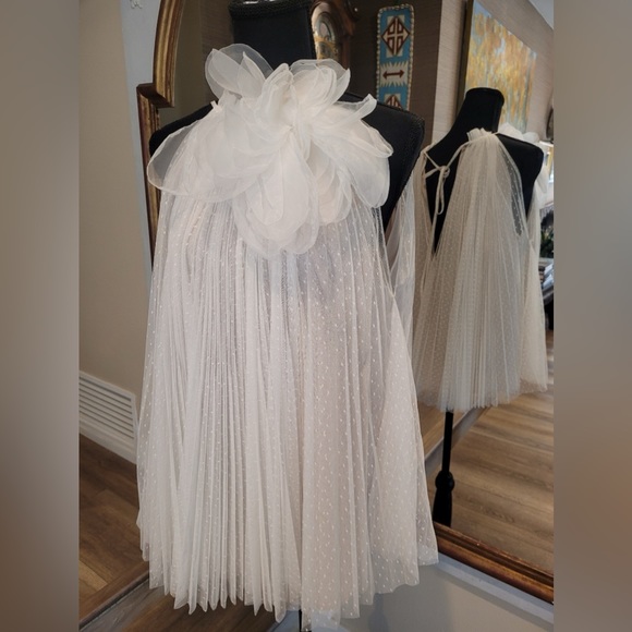 Lela Rose Petal Blouse One of a kind! Worn 1x ! Will sell so quick! - Picture 1 of 2